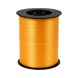  Curling tape, 5 mm x 500 meters, orange ribbon for crafts and decorations.