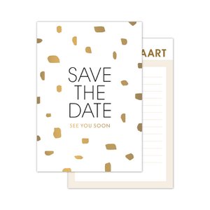 Terminkarten Save the Date - 20 Stück
