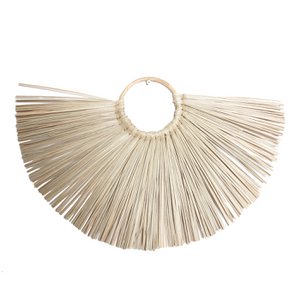 J28 Wanddekoration aus Rattan