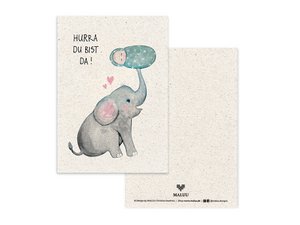 Postcard Hooray you're there