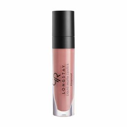  Longstay liquid matte lipstick, nude pink mauve shade, long-lasting formula with applicator brush.