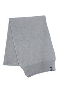 Merino Wool Scarf Melange Grey