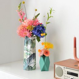 Card & Vase in One - Medium - Lucky Green