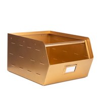 Originaler Metallbehälter Gold