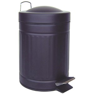 Bathroom pedal Bin orange 3L. (removable liner)