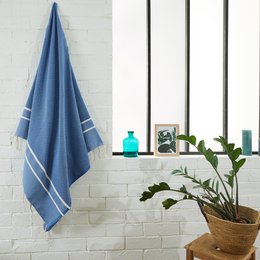 Sildebens-Fouta - Strand- og Hammam-håndklæde