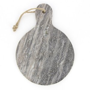 Servier-/Schneidebrett ROND, Marmor