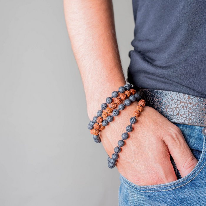 Strong Spirit Man Gemstone Mala