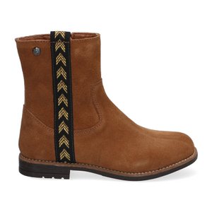 Braqeez Naomi Nova - 421672 - Cognac Wildleder