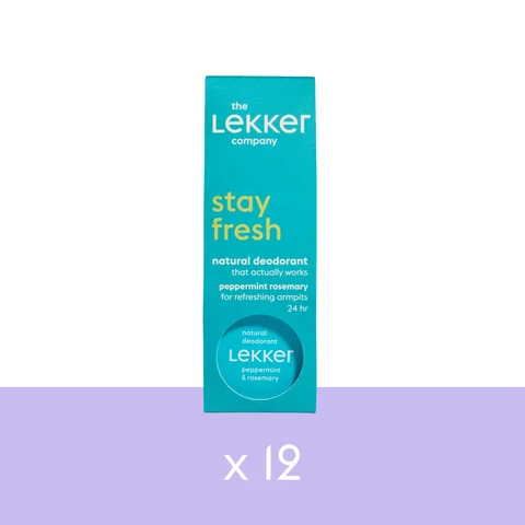 Deodorant cream - stay fresh (x12)