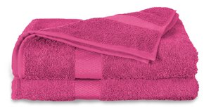100% Katoenen Handdoeken Fuchsia