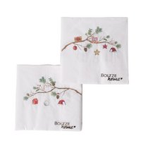 Servietten Weihnachtszweig 20 Stk.