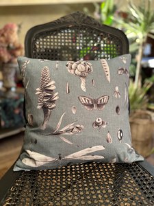Kissenbezug 45x45cm, 100 % Baumwolle | Samen Aqua