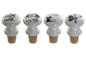 KERAMISCHE KURKSTOP 4X6X4 HONDEN 4 ASSORTIMENT. PC177085