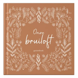 Fyllbooks Gastenboek bruiloft - Onze bruiloft - Bohemian