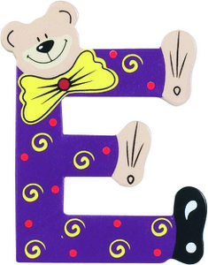 Holzbuchstaben - E.