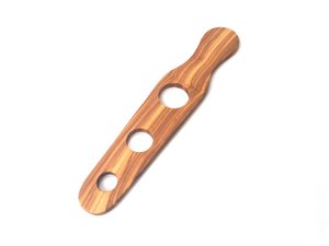 Spaghetti en noedelportier Spaghettimaat van olijfhout