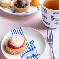 Petit four bordje Teckel Nhaan