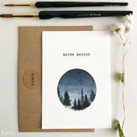 Christmas Card - Winter Landscape