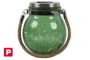 Lamp Solar LED ro Viggo groen- L12B12H14CM
