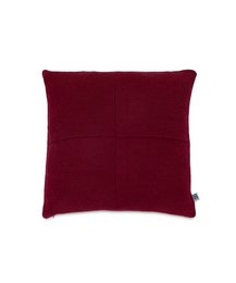 Cushion cover in a rich rosewood color, made of soft, durable fabric for comfortable seating.