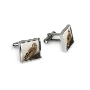 Cufflinks, Carel Fabritius, Goldfinch
