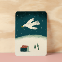 Postcard |  Peace dove