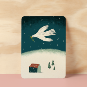 Postcard |  Peace dove