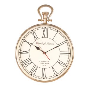 Wall Clock 41 cm - Gold - Round - Steel