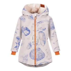 Kinder Softshell Parka SPOTS blaubeere