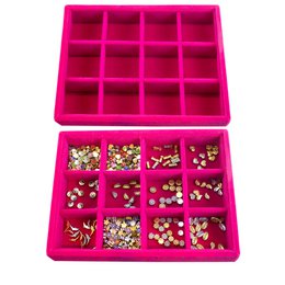 Sunsa Jewelry Box, Jewelry Storage Box, 12 Compartments Women's Jewelry Box