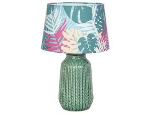 GROENE KERAMISCHE LAMP C/PANTE14 HM112213