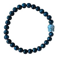 Damenarmband Valkenoog 6 mm mit Buddha Kraal