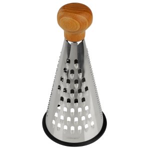 Fackelmann Eco-vriendelijke conische groente- en kaasrasp