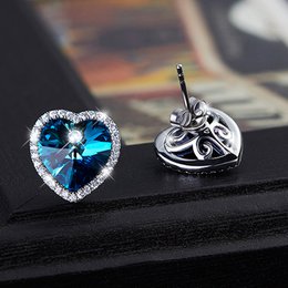 Ohrstecker Blue Hearts