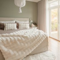 Misty Big Blanket L - Ivory