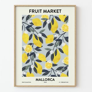 Fruitmarkt Mallorca Art print