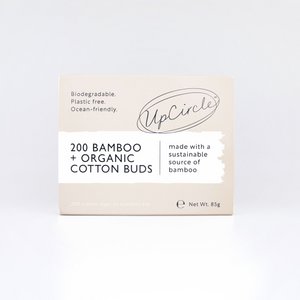 200 Bamboo + Organic Cotton Buds