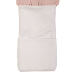 Dubleside BIO-Musselin-Schlafsack für Neugeborene, TOG 2, 12–24 Monate, Dunkelrot/Lachs
