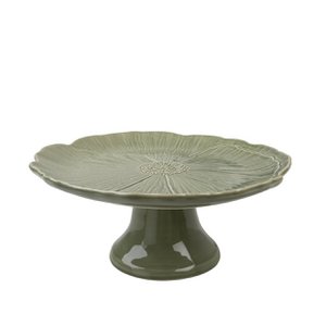 Cake stand Poppy 28 cm Moss green