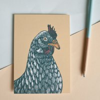 Postkarte | Huhn