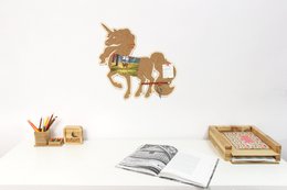 Bacheca in sughero Unicorno, Wall Board