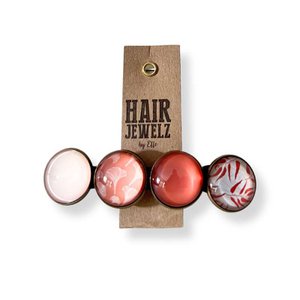 Farbclip XL „Cognac Leaf“