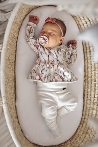 Gerippte Jersey-Leggings