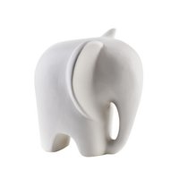 MIA WHITE Elefantenfigur 12x9,5xh12cm