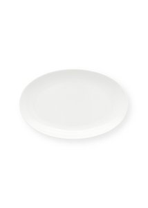 Plate Oval White 25.5cm