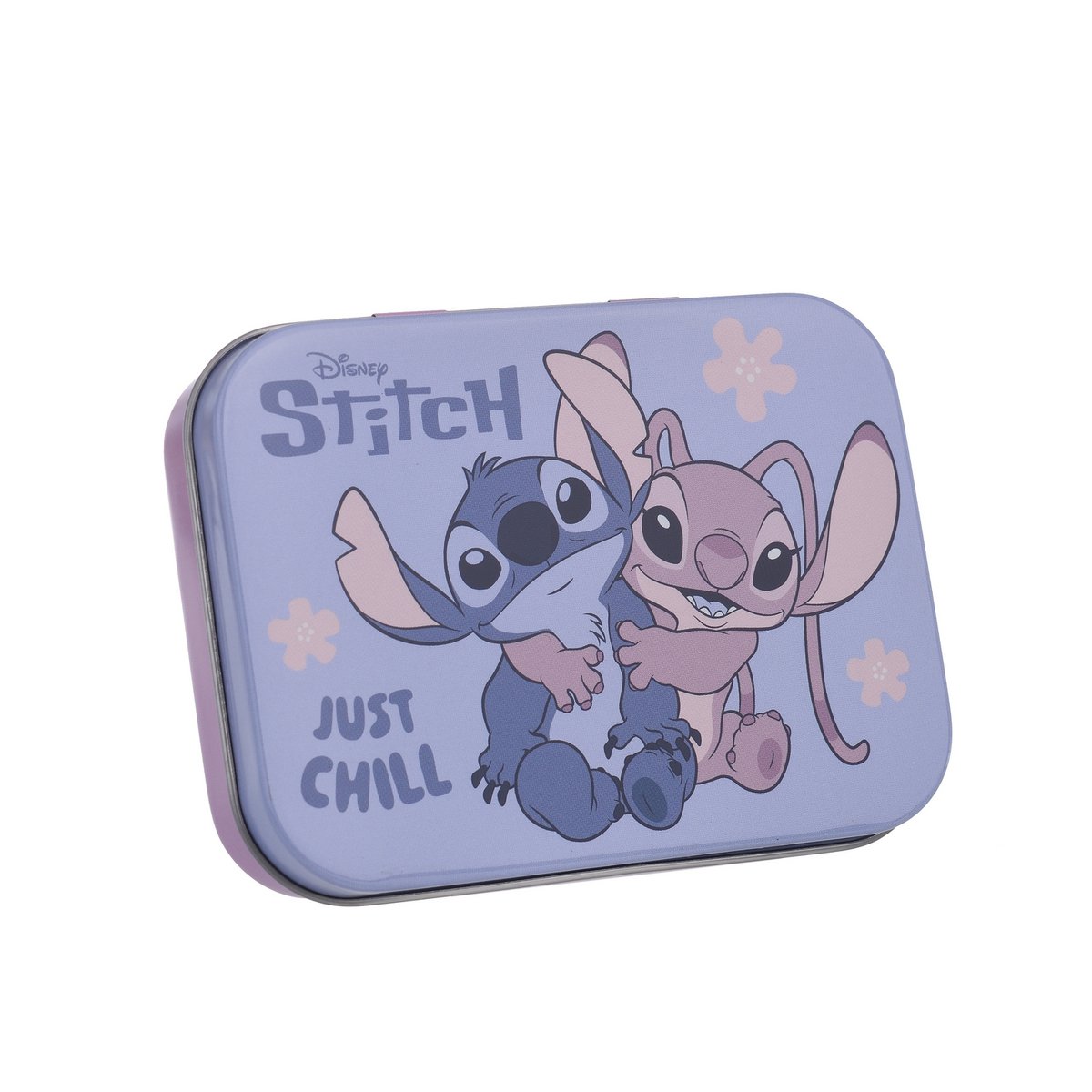 Boîte Métallique de Pansements Stitch & Angel Disney