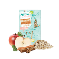 BIO-HAFERPREI MIT ÄPFELN UND ZIMT – GLUTENFREI – OHNE ZUCKERZUSATZ – AB 12 MONATE – 200G