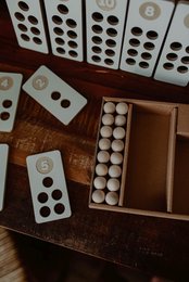 Tal til at lære at tælle, træklodser, montessori