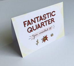 Lustige Anerkennungs-Grußkarte - danke, dass du das Viertel zertrümmert hast
